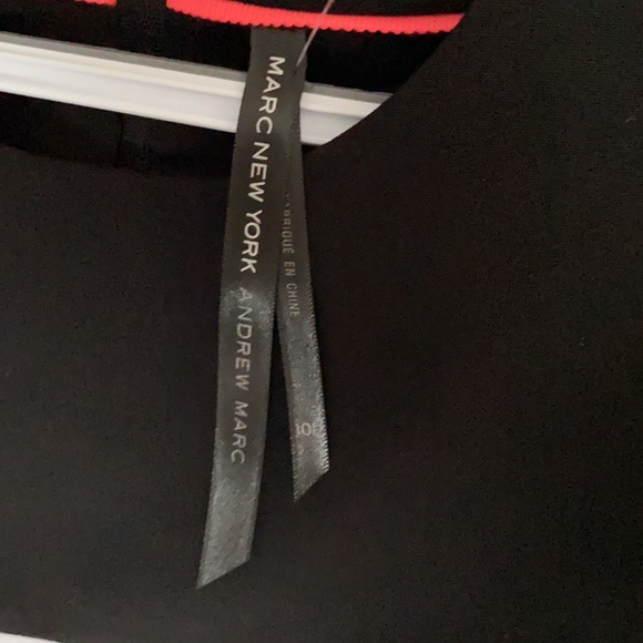 New AndrewMarc Colorblock Dress - Picture 3 of 4